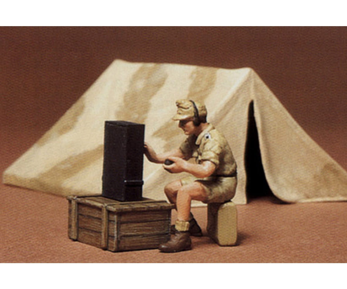 Tamiya WWII Diorama Set Zelt m. Funk 1:35 Plastik Modellbau Militär Bausatz
