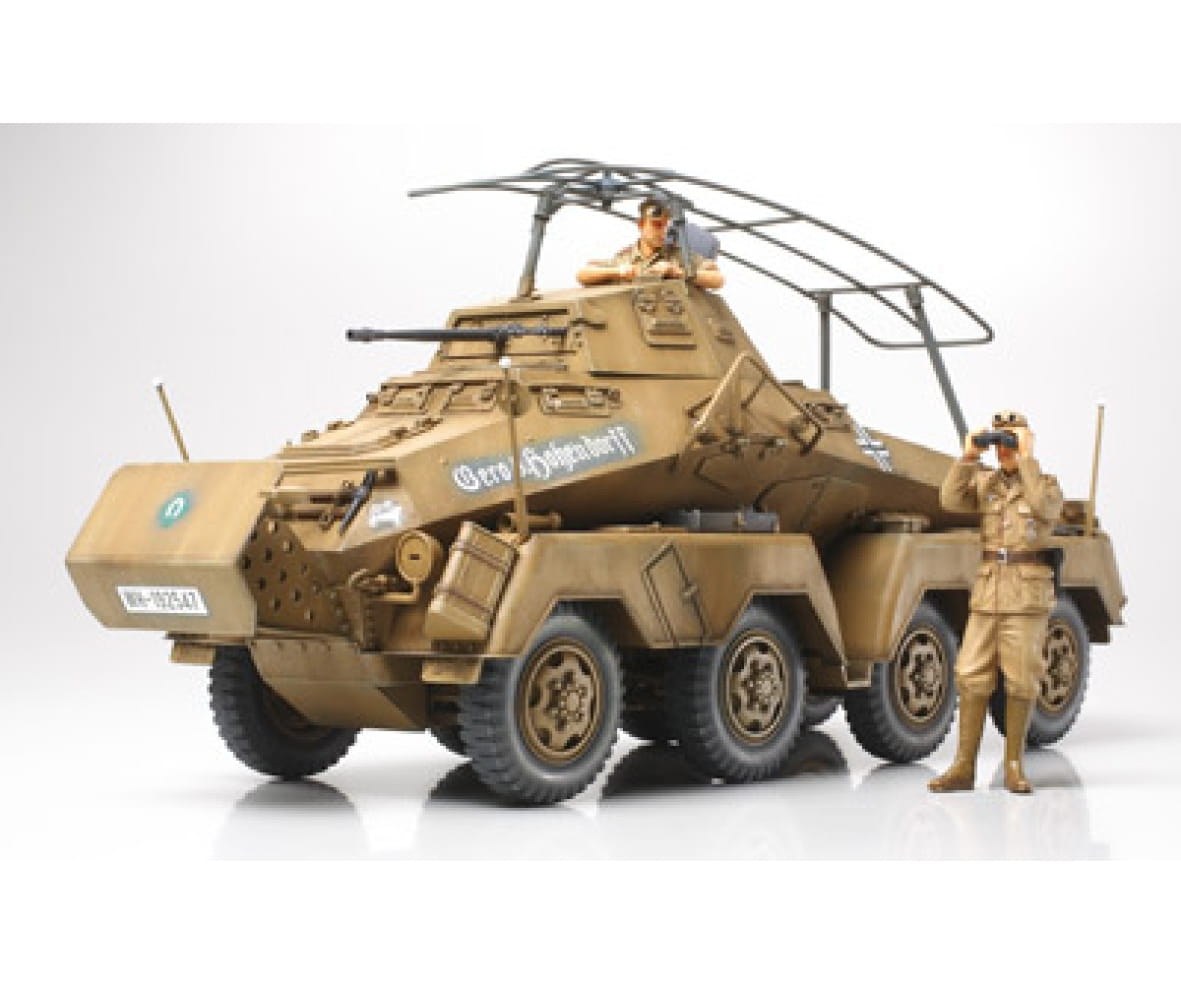 Tamiya 1_35 Sd_Kfz.232 Spaehpanzer Afrika WWII Modell Tamiya 1_35 Sd_Kfz.232 Afrika Spaehpanzer Modellbausatz_