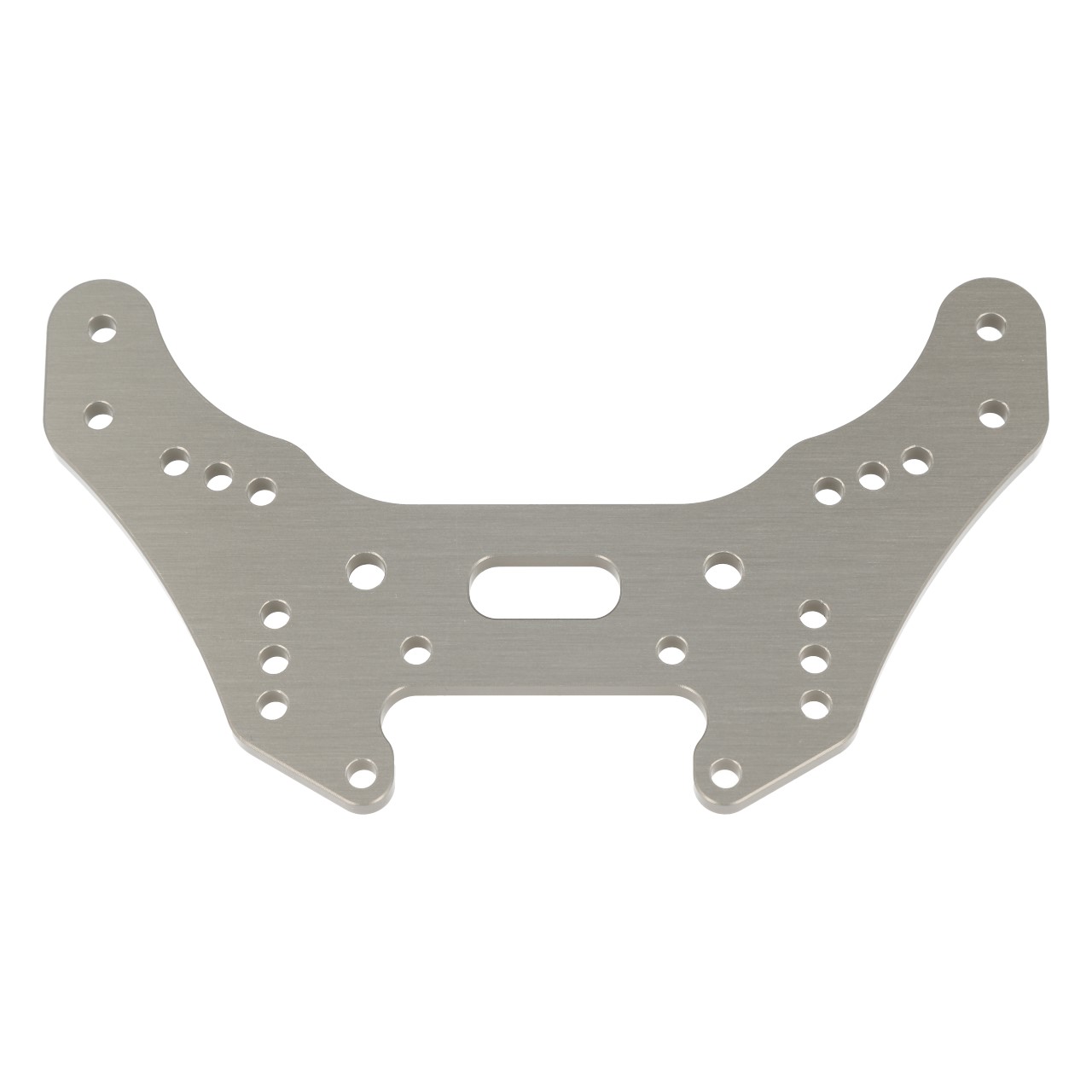 HoBao VT Hintere Stossdaempfer-Platine CNC Aluminium - RC-Zubehoer