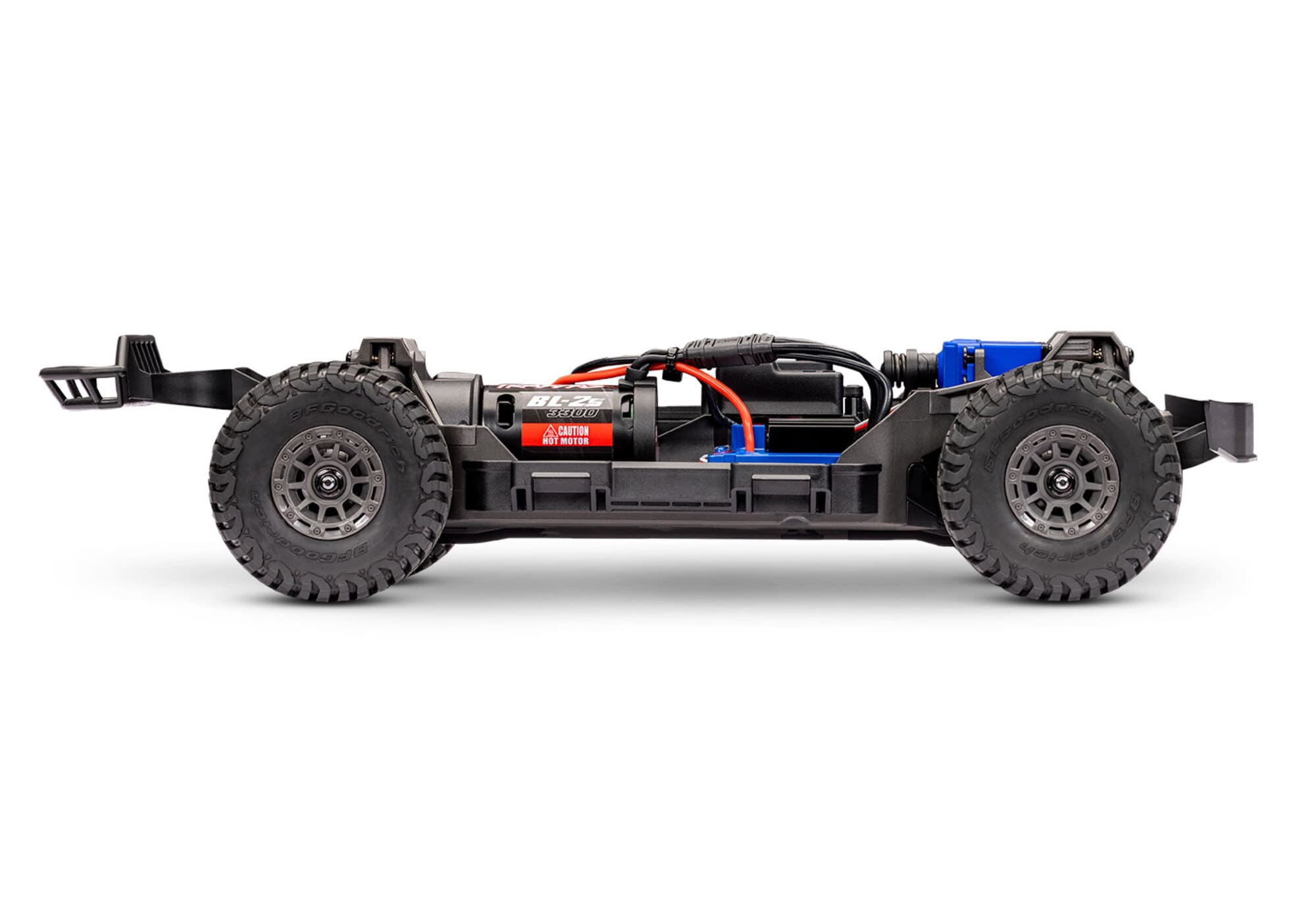 Traxxas Mini-Slash BL-2S 4x4 Pink Short Course RC Truck mit Akku und Ladegeraet