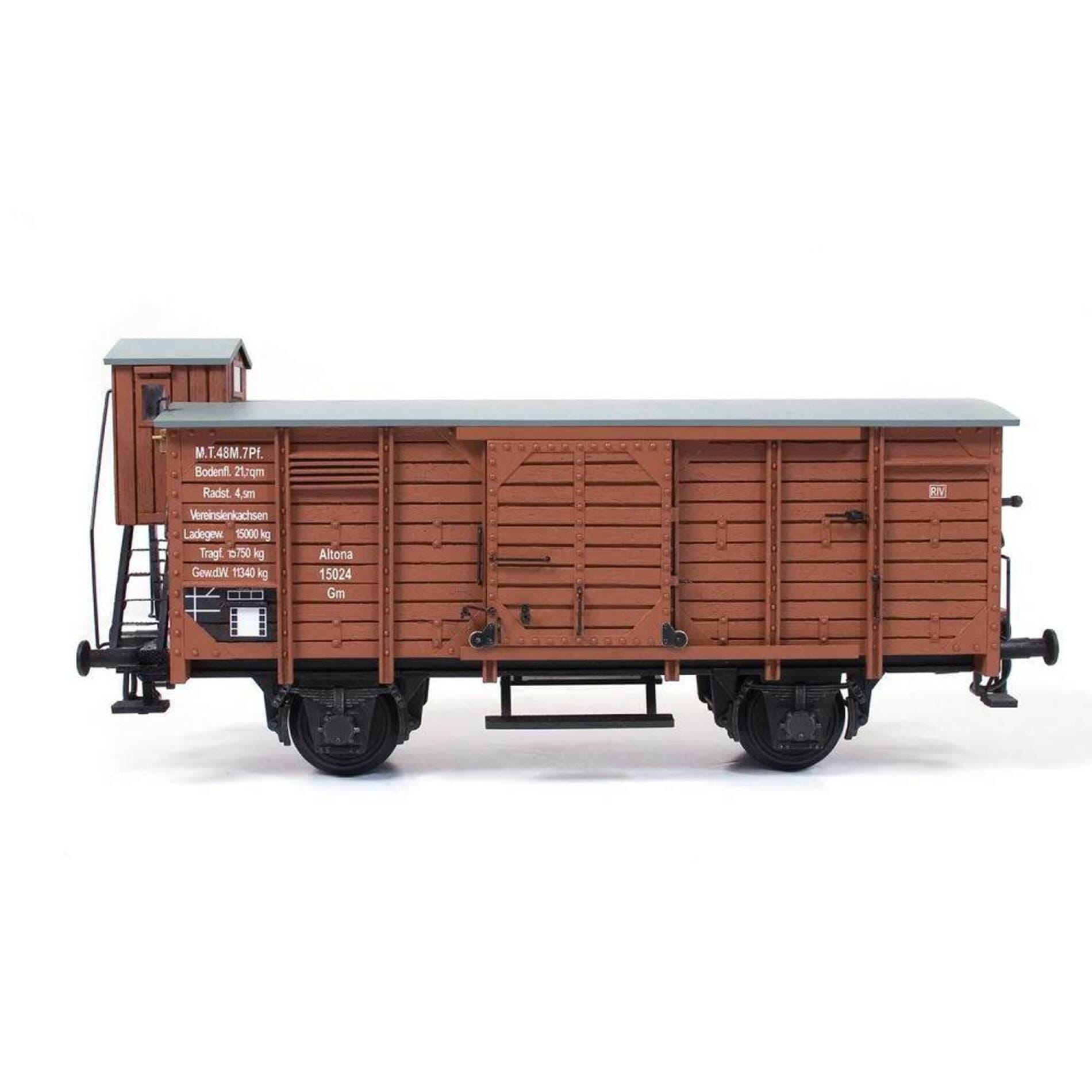 Gepaeckwagen Standmodellbausatz 1_32 - Modellzubehoer