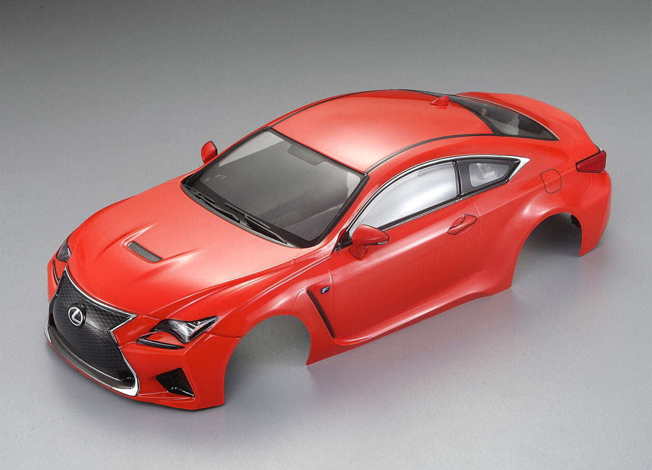 Killerbody Lexus RC F 195mm Orange lackiert, RTU all-in