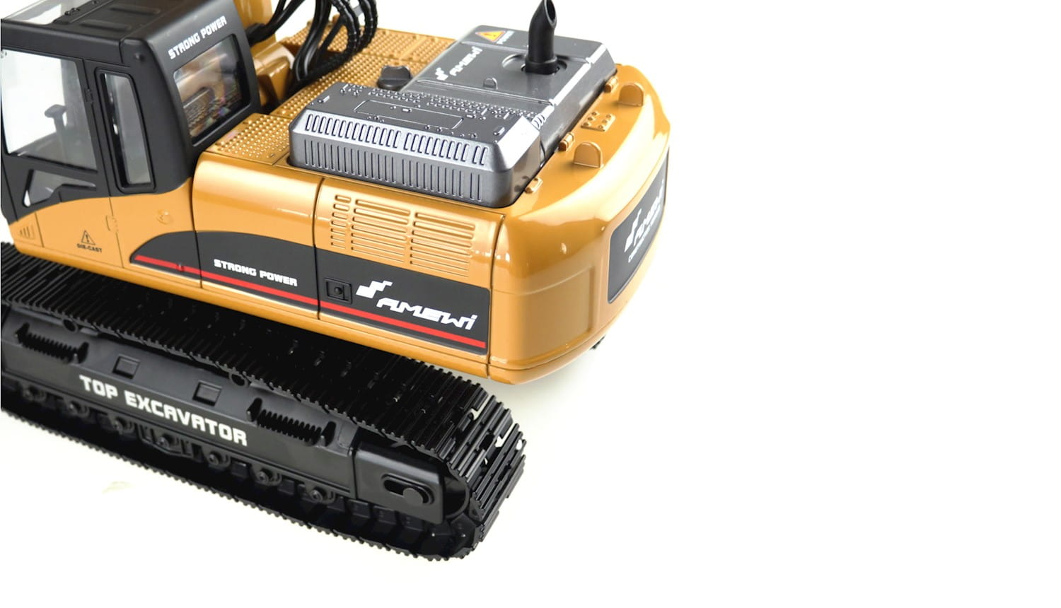 Amewi RC Raupenbagger Vollmetall RTR Sound Rauch LED