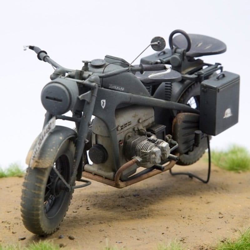 Torro 1:16 Bausatz Motorrad Zündapp KS-750/1 Solo