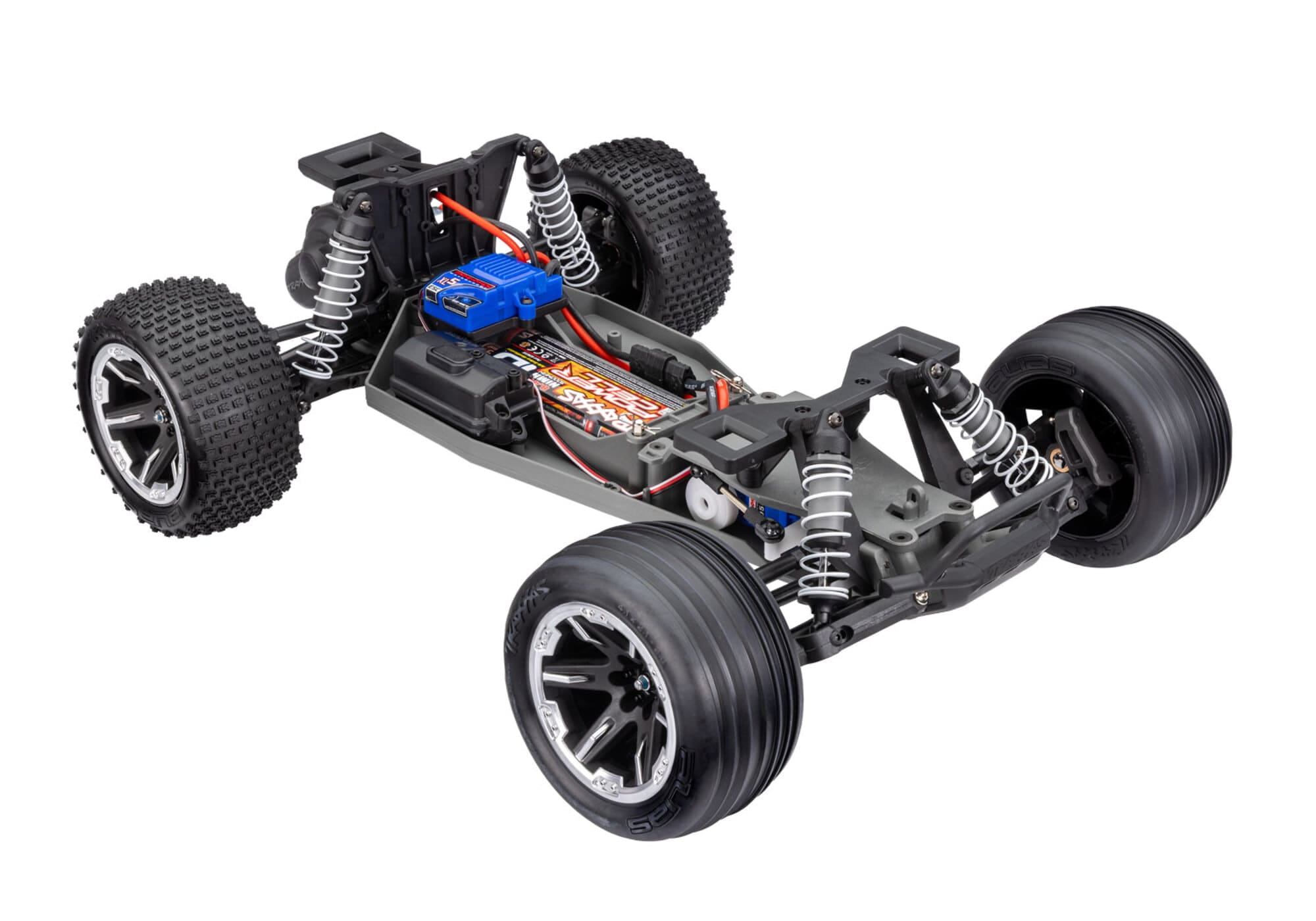 Traxxas Rustler 2WD Rot RTR mit Akku und Lader