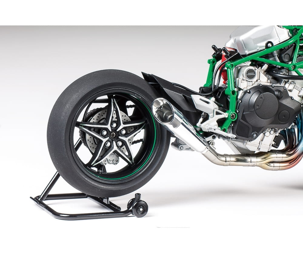 Tamiya Kawasaki Ninja H2R Motorrad Bausatz 1_12