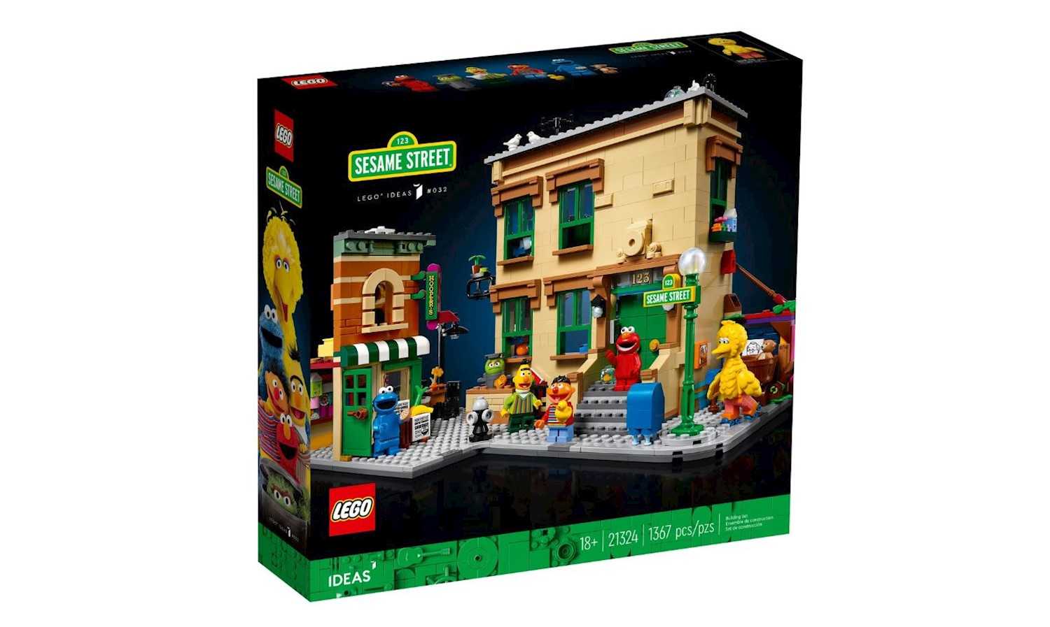 LEGO IDEAS Edition 123 Sesam Straße Exklusiv