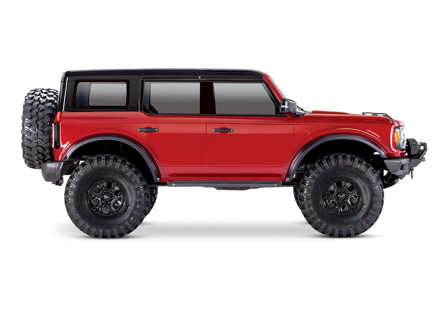 Traxxas RC Crawler TRX-4 Ford Bronco 2021 RTR Rot + Akku, Lader Komplett Set