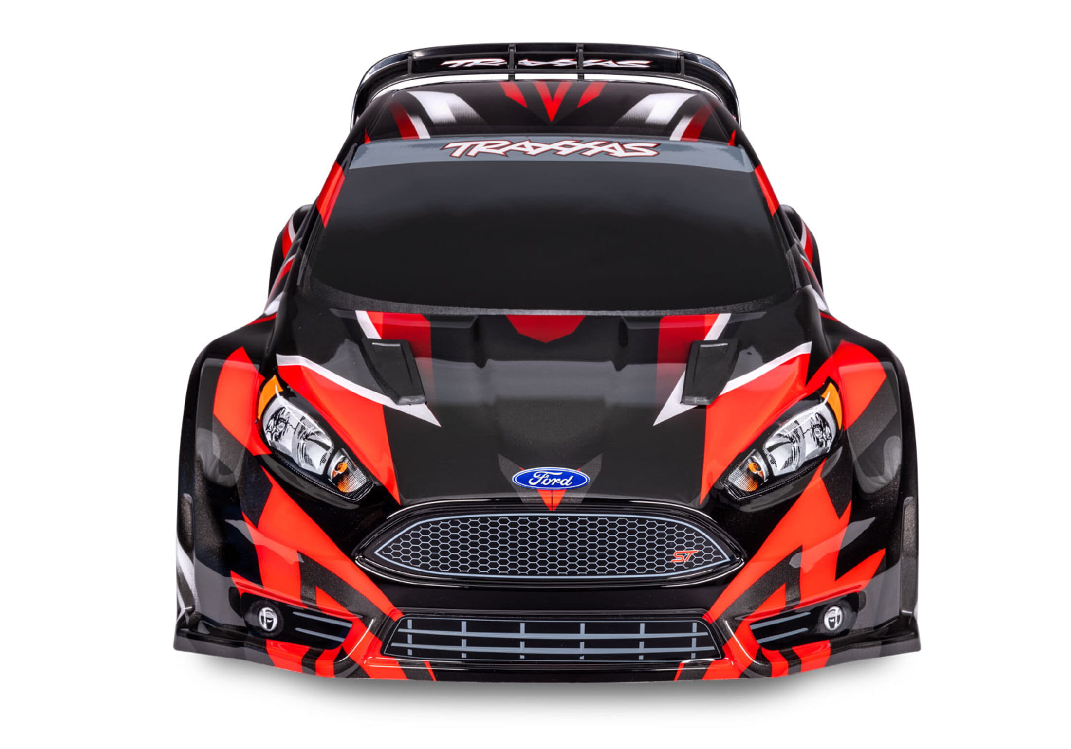 Traxxas RC Ford Fiesta ST 4x4 BL 2S Rally RTR 1-10 rot