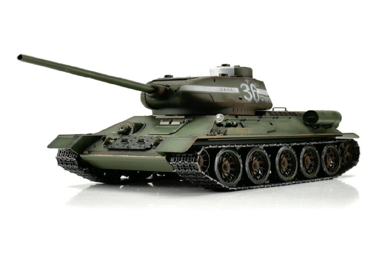 RC T-34 Panzer 1:16 in der Frontansicht