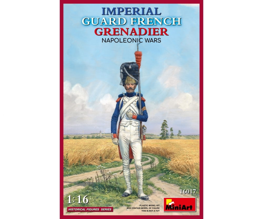 MiniArt 1:16 Figuren Fran. Grenadier Kön.Garde Nap. Plastik Modellbau