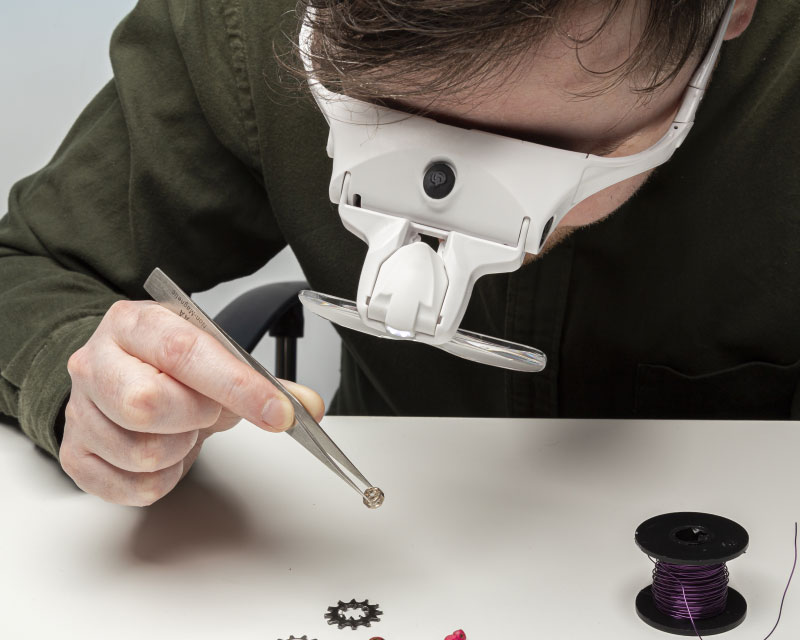 Krick Lupenbrille mit LED Beleuchtung - RC-Zubehoer