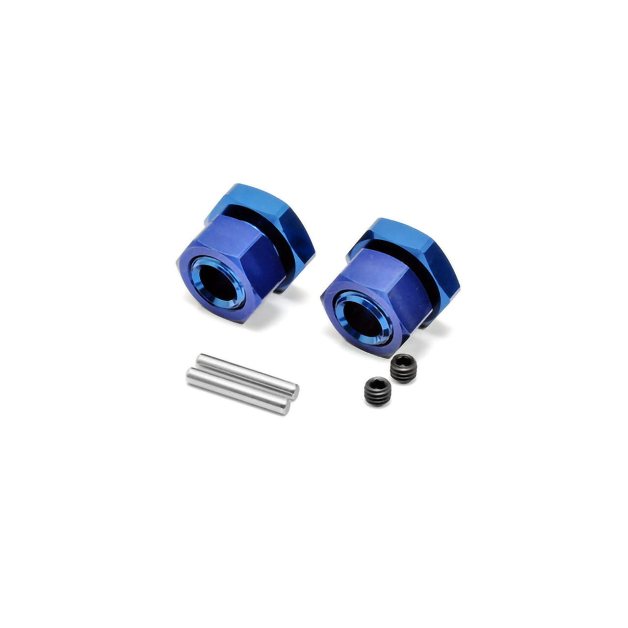 Hobao Wheel Hub Set W_ Nut - RC-Zubehoer