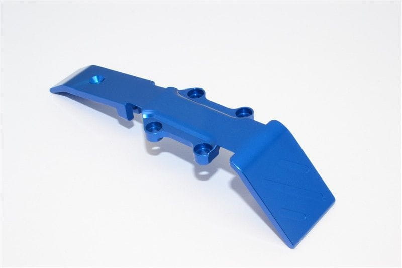 GPM Alu Unterbodenplatte eloxiert vorn blau fuer Traxxas 1_16 E-Revo - RC-Zubehoer