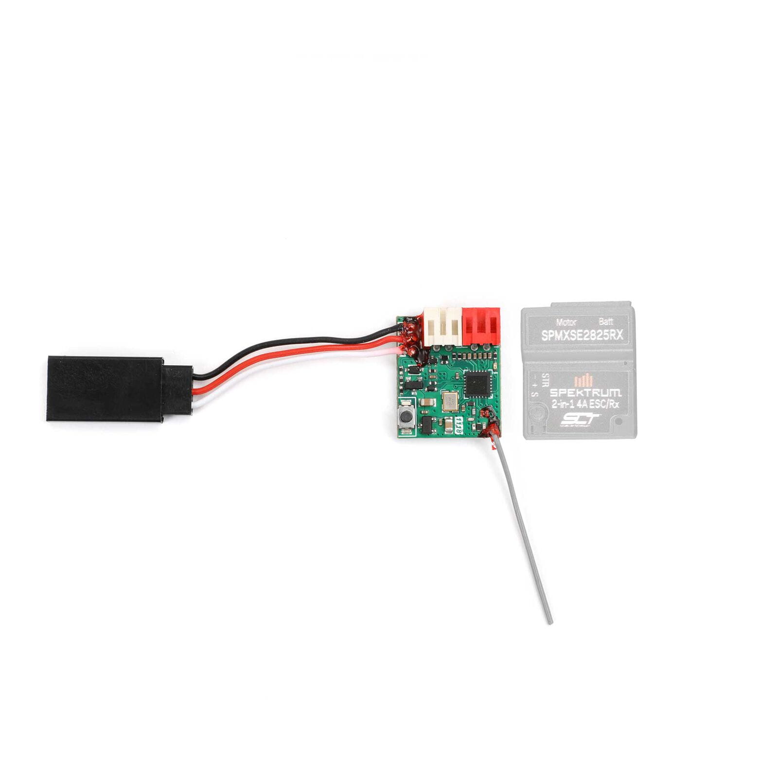 Spektrum 10A 2-in-1 Brushed ESC _ SLT Empfaenger_ Micro-B - RC-Zubehoer