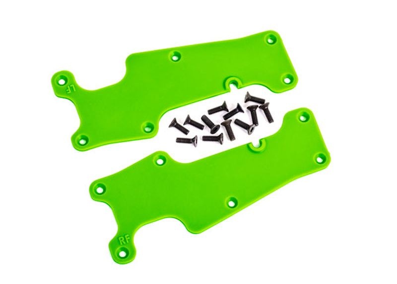 Traxxas Querlenker-Abdeckung gruen vorn l_r _ Schrauben - RC-Zubehoer
