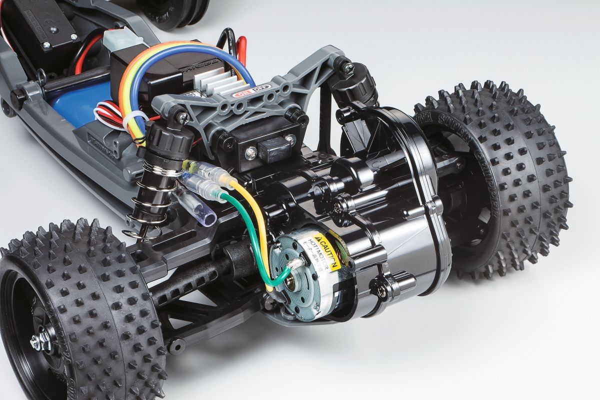 Tamiya RC Elektro Fighter Buggy DT-03 kit 1:10 Bausatz Tamiya RC Elektro Fighter Buggy DT-03 kit 1:10 Bausatz