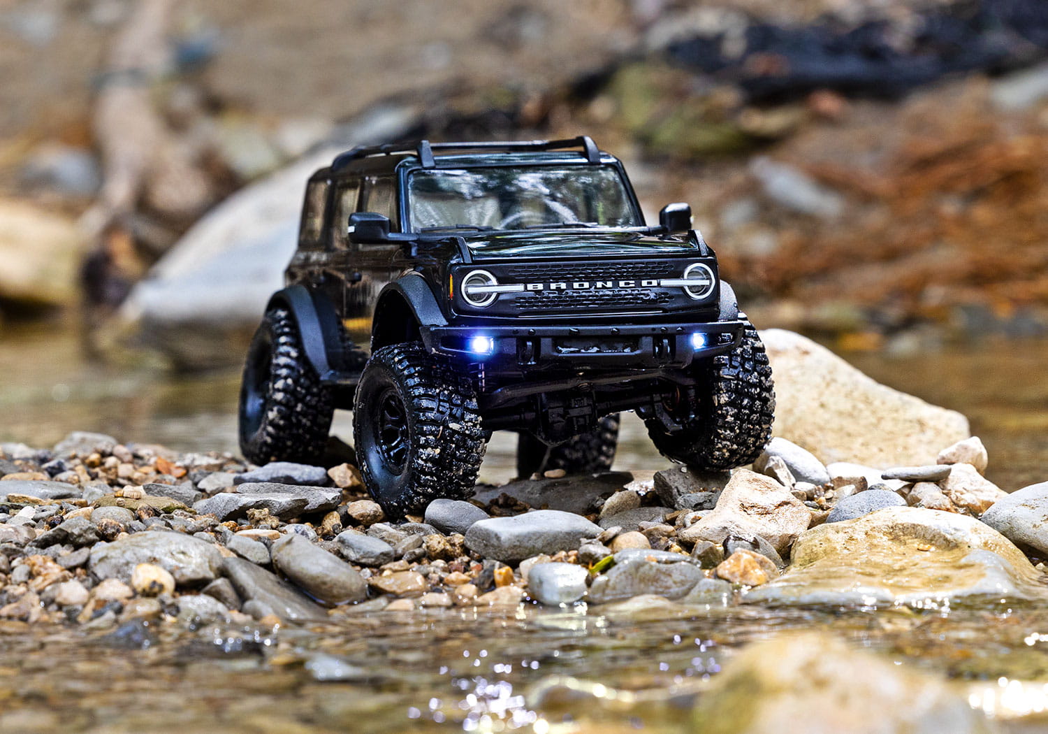 Traxxas TRX-4m Crawler Ford Bronco 4x4 schwarz RTR 1:18 inkl. Akku, Lader Traxxas TRX-4m Crawler Ford Bronco 4x4 schwarz RTR 1:18 inkl. Akku, Lader