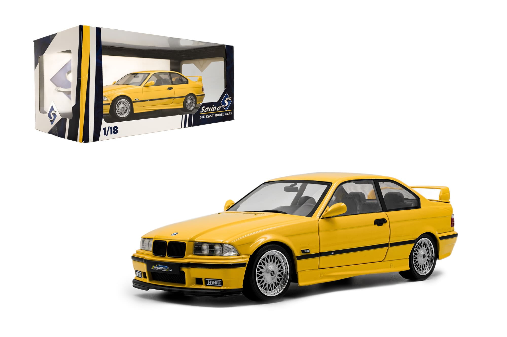 Solido BMW M3 Coupe Dakar Yellow Modellauto 1_18