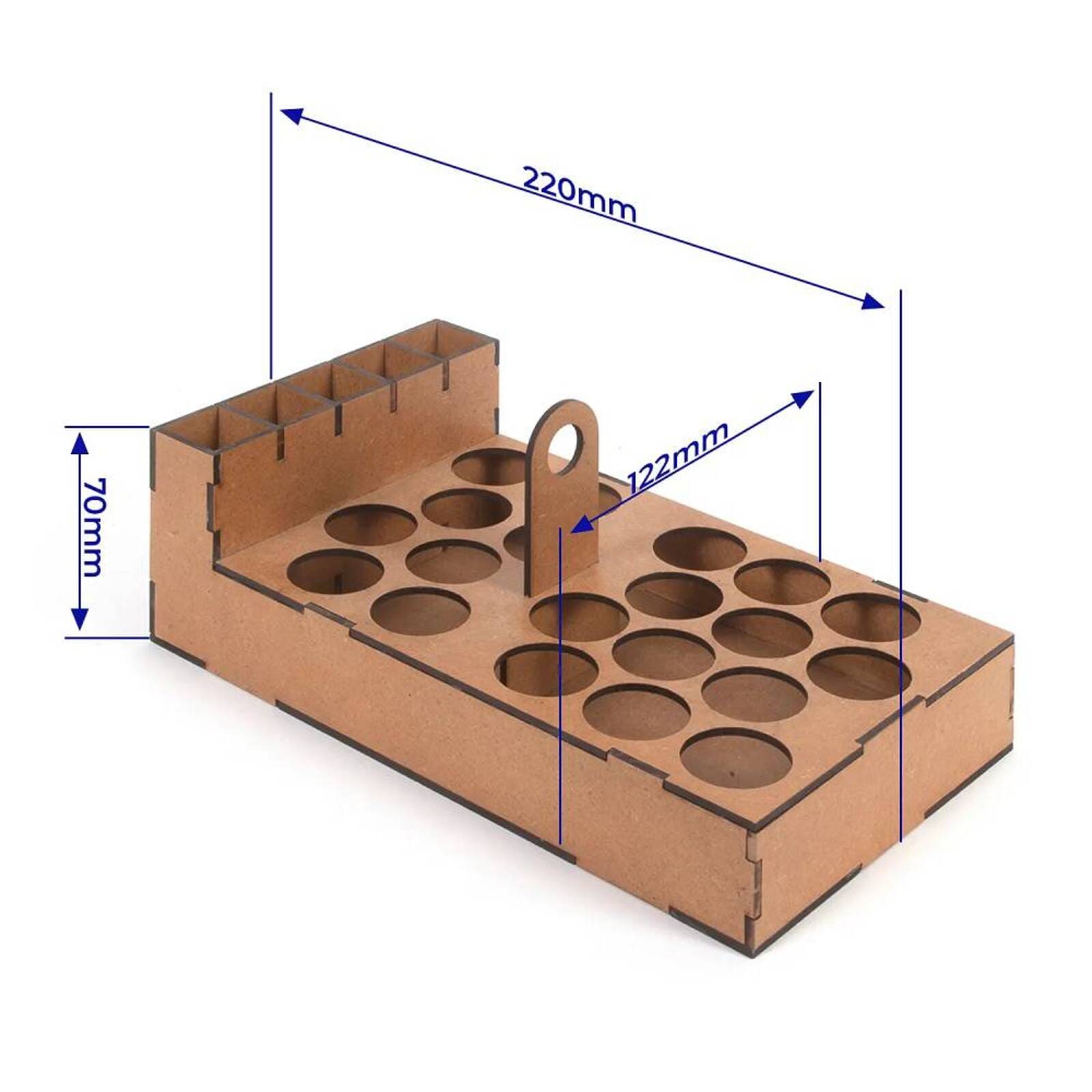 Organizer fuer Pinsel und Farben - Modellzubehoer