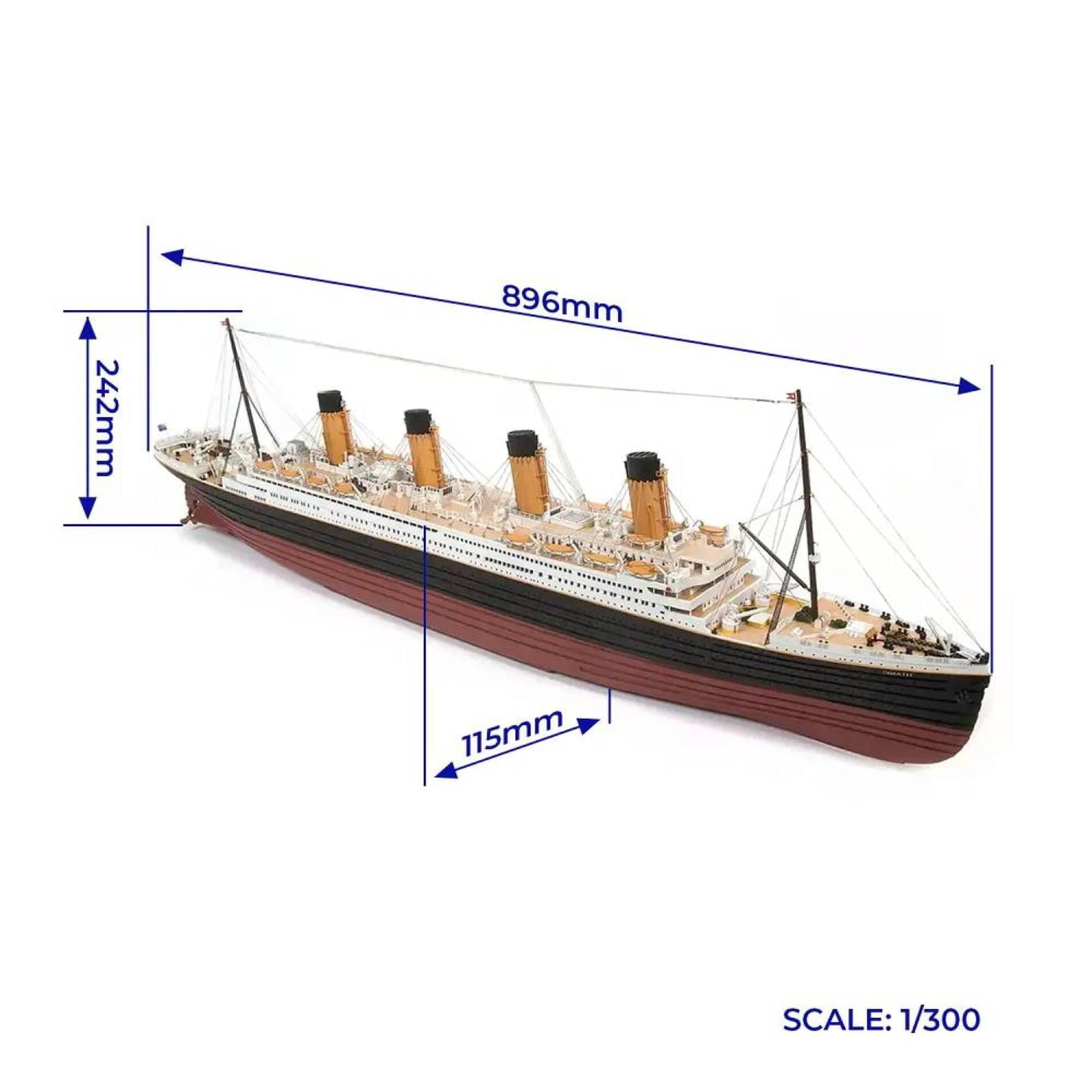OcCre Titanic Standmodellbausatz 1_300_