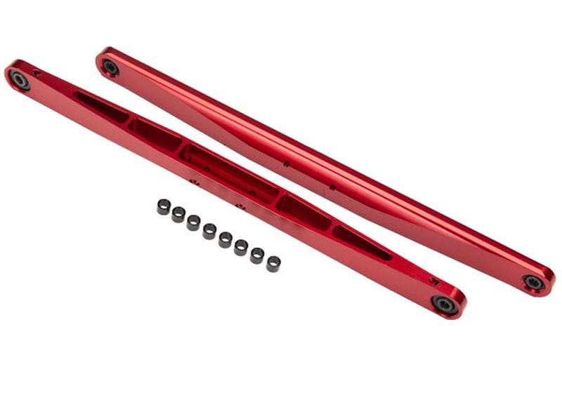 Traxxas Trailing-Arm Alu rot eloxiert _2_ - RC-Zubehoer