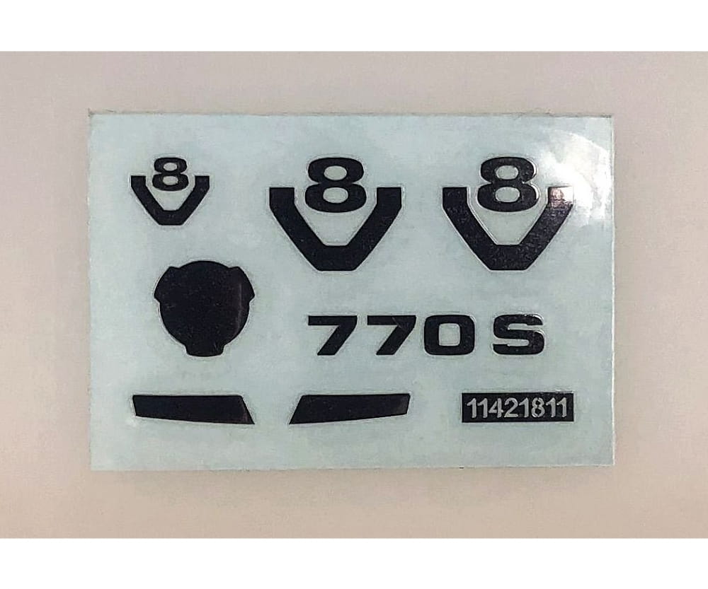 Tamiya Metall-Transf. Sticker Scania S770 56368 - RC-Zubehoer