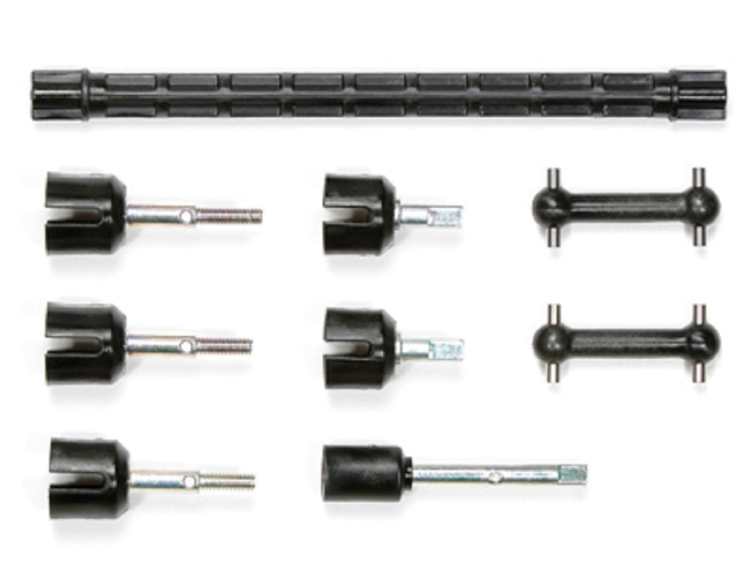 Tamiya TT-02 C-Teile Antriebswellen, Mitnehmer, Radachsen Tamiya TT-02 C-Teile Antriebswellen_ Mitnehmer_ Radachsen - RC-Zubehoer