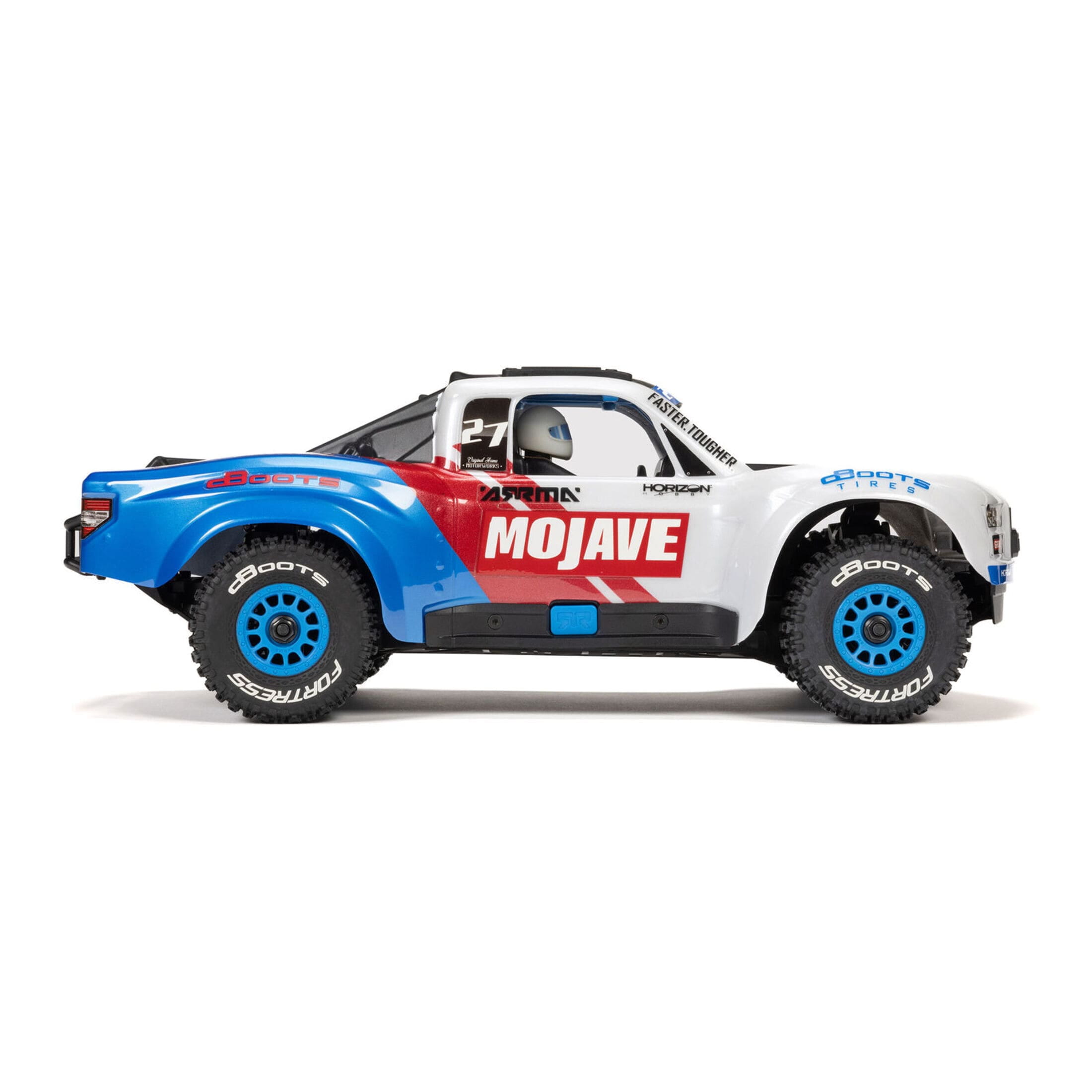 ARRMA RC Short Course Truck Mojave Grom 223S Small Brushless RTR teal mit Akku und Lader in weiss arrma-mojave-grom-small-223s-brushless-elektro-buggy-rtr-akku-lader-weiss