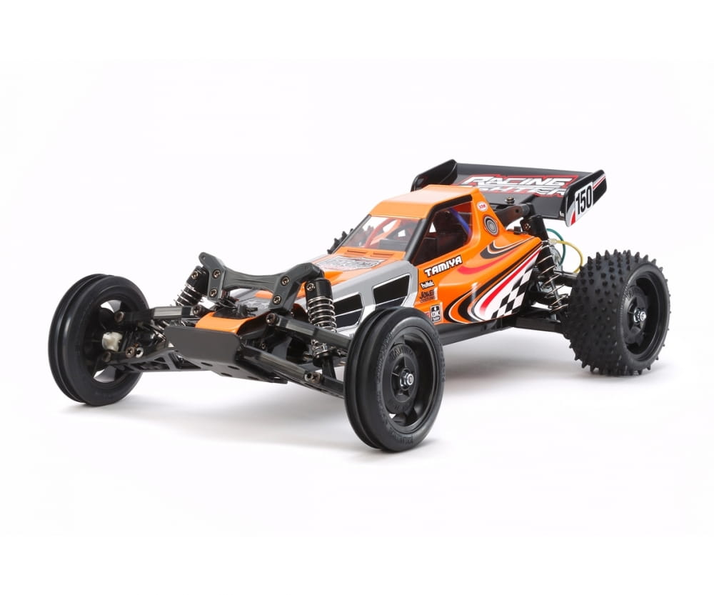 Tamiya RC Buggy 1:10 RC X-SA Racing Fighter (DT-03) Aufgebaut