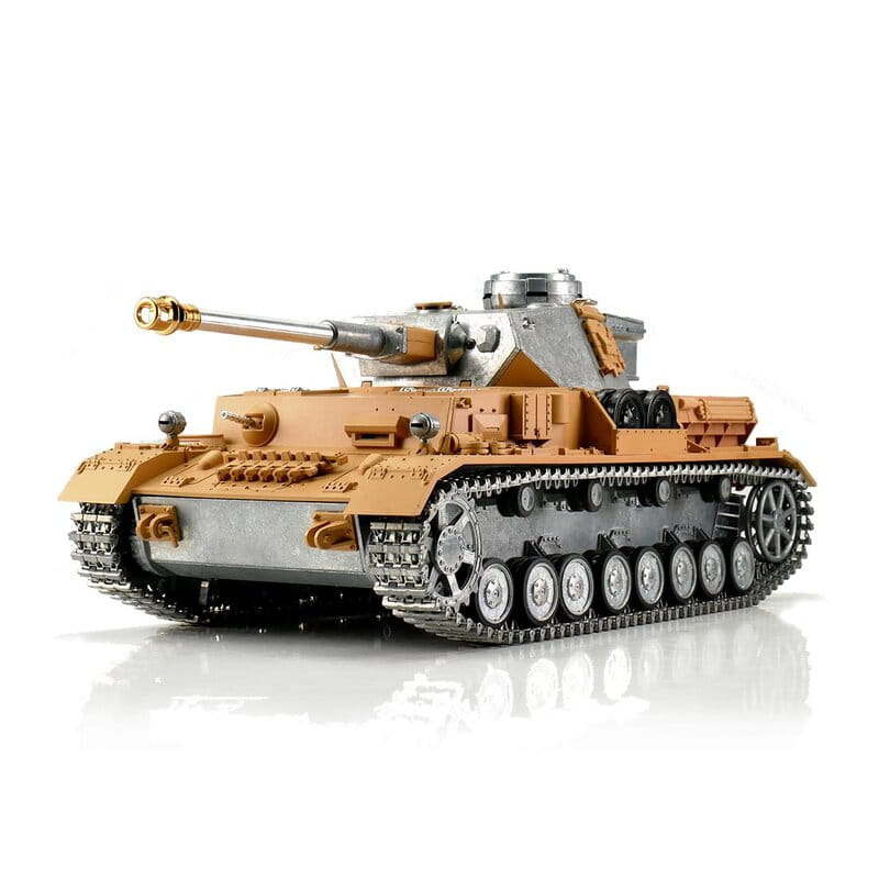 Torro 1:16 RC Panzer IV unlackiert IR + Solution Box