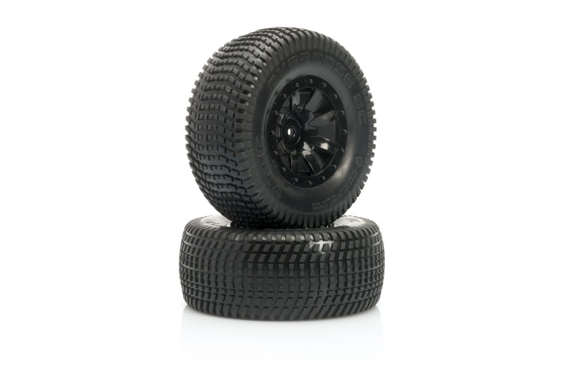 LRP Reifen VTEC Overdose Komplettrad - 1_10 Short Course K-Compound - Twister SC - RC-Zubehoer
