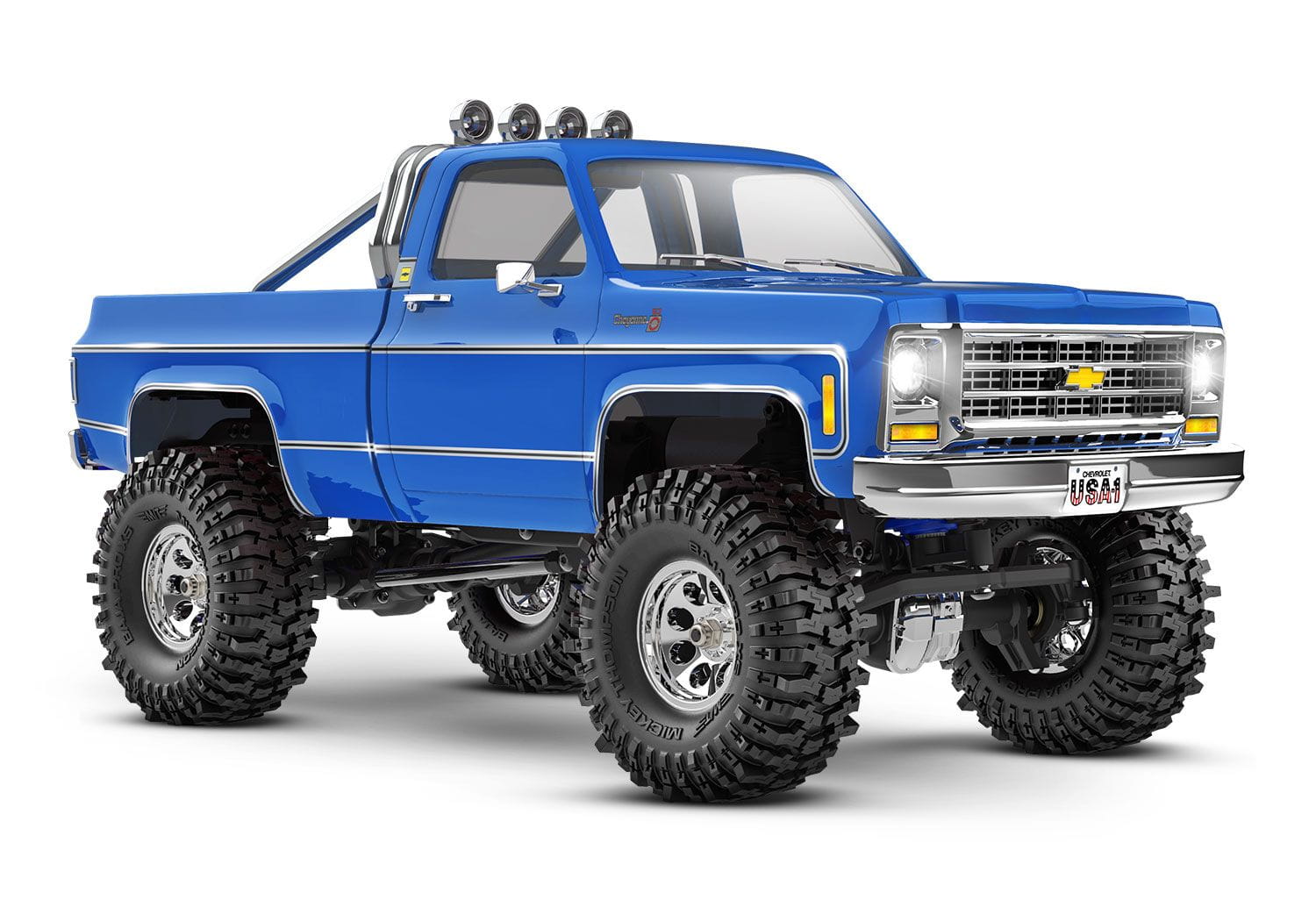 Traxxas TRX-4M RC Crawler Chevy K10 4x4 lifted blau 1:18 RTR Traxxas TRX-4M RC Crawler Chevy K10 4x4 lifted blau 1:18 RTR