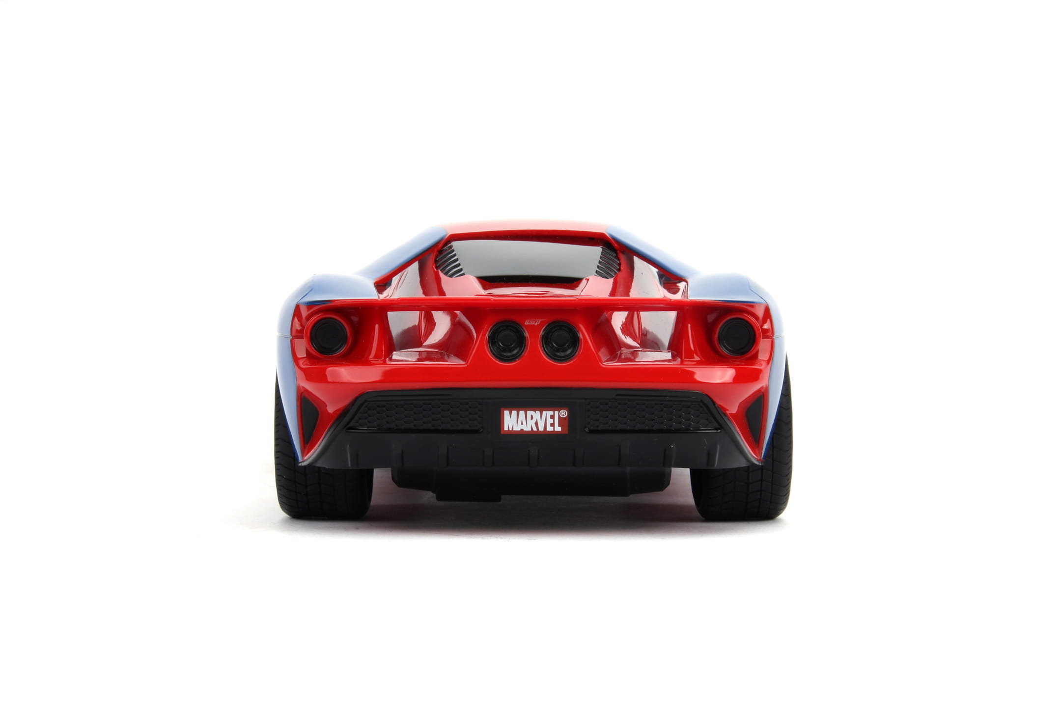 RC Spidermann Ford GT Auto Jada Marvel RC Auto Spiderman 2017 Ford GT 1_16 Modellauto - RC-Zubehoer