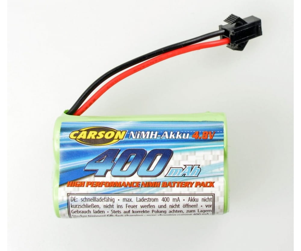 Carson 4,8V 400mAh NiMH Akku Race JS Carson 4,8V 400mAh NiMH Akku Race JS