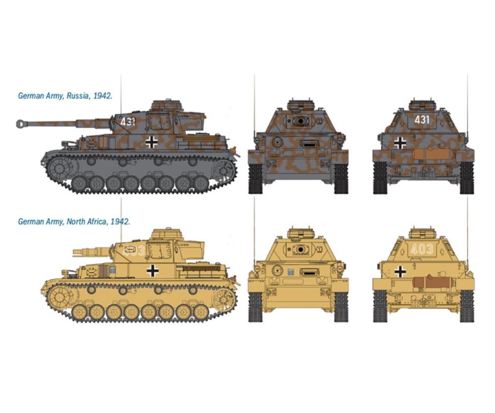 Italeri 1_72 SdKfz_161 PzKpfw_ IV F1 Fast As.Kit - RC-Zubehoer