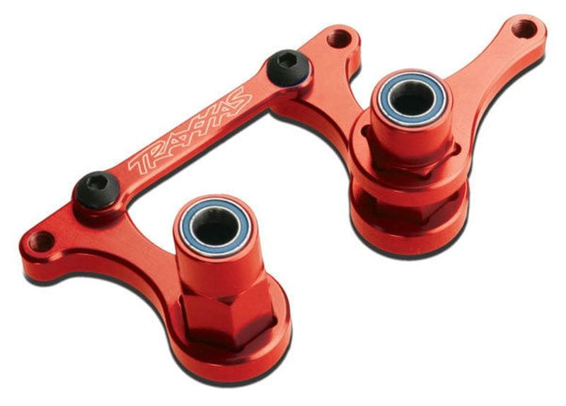 Traxxas Lenkungsteile Alu rot - RC-Zubehoer