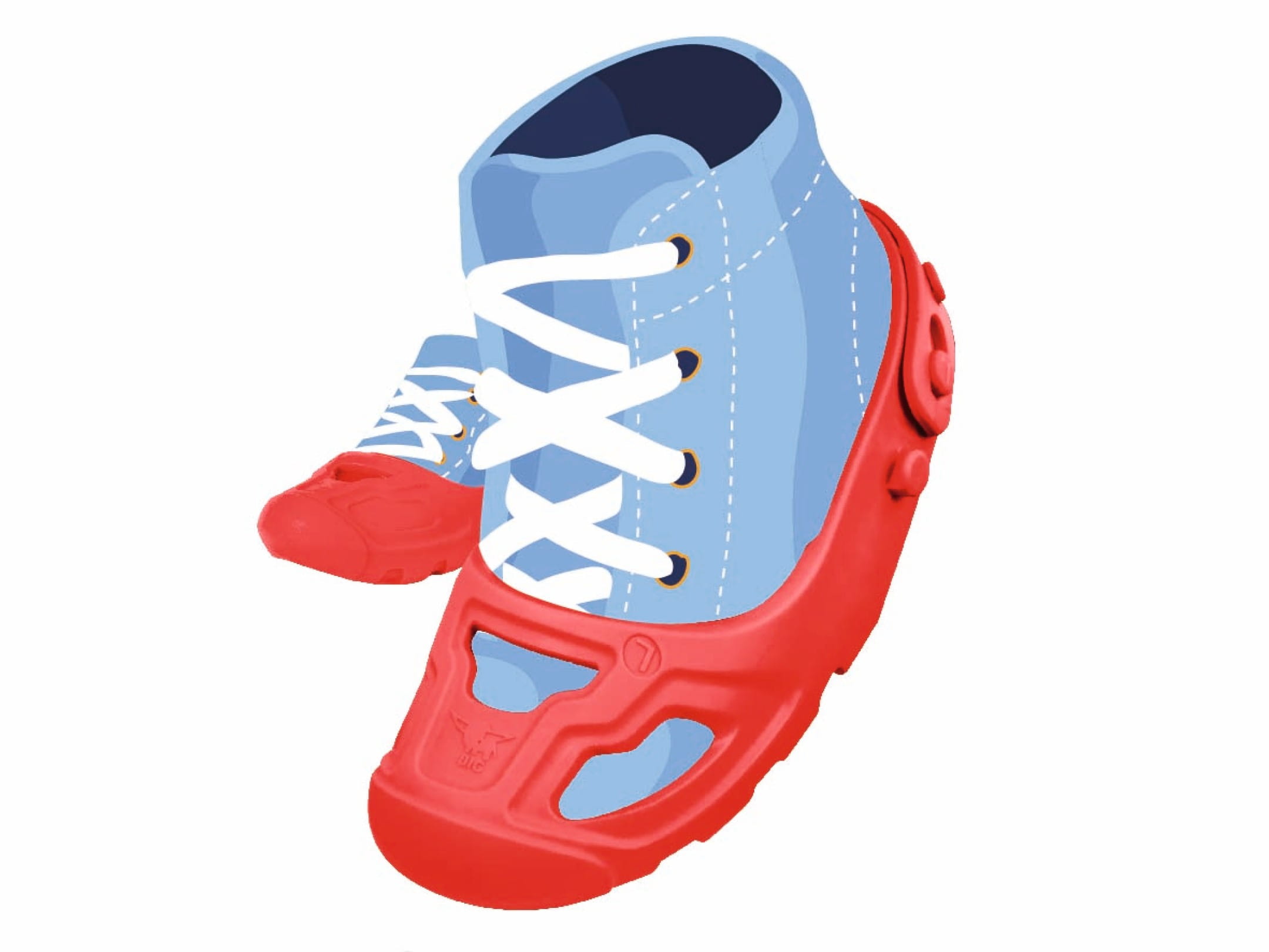 BIG Shoe Care Schuh Schoner Rot 21-27 BIG Shoe Care Schuh Schoner Rot 21-27