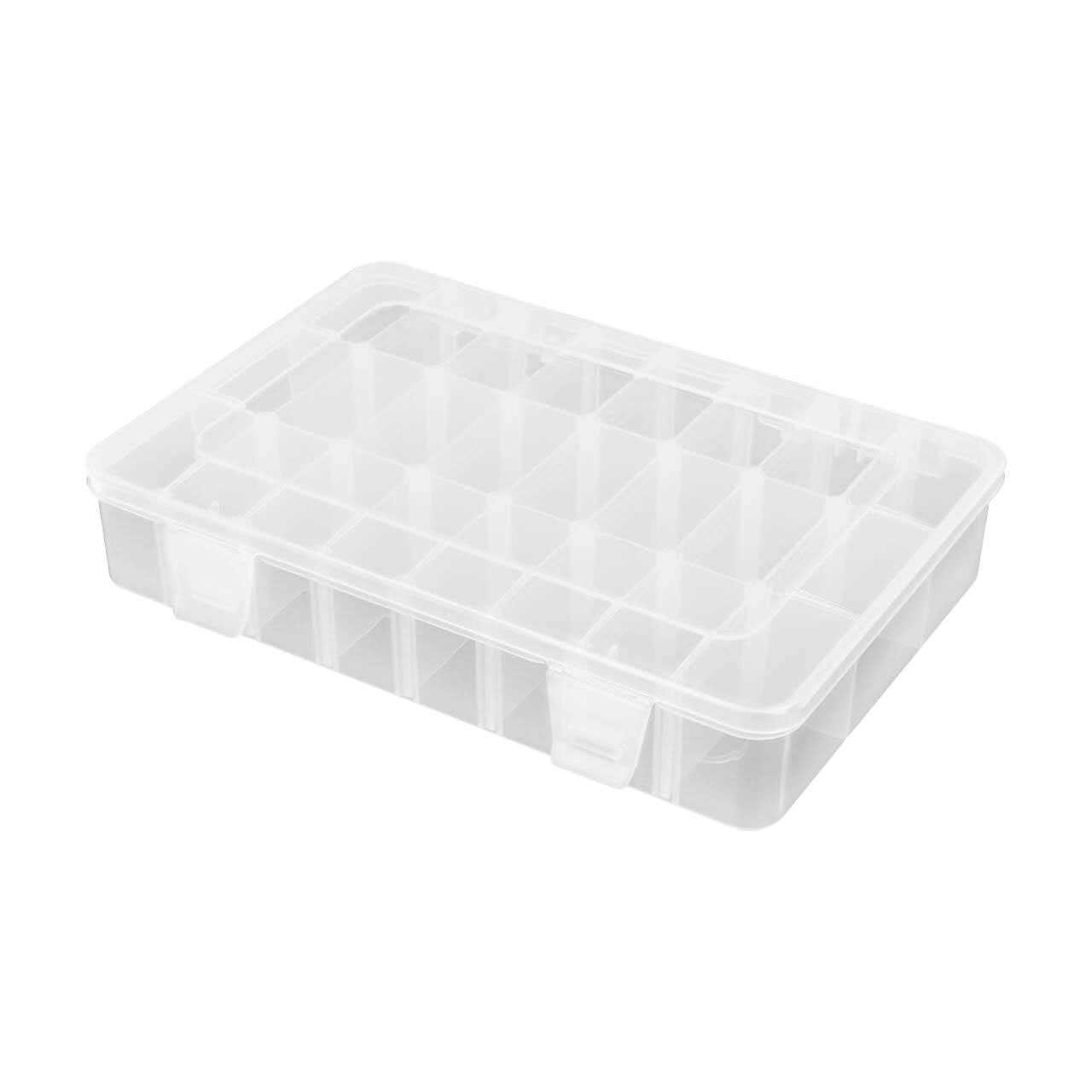 Robitronic Sortierkasten 24 Faecher variabel 202x137x40mm - RC-Zubehoer