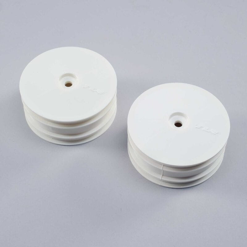 Losi Front Wheel_ White _2_ 22X-4 - RC-Zubehoer