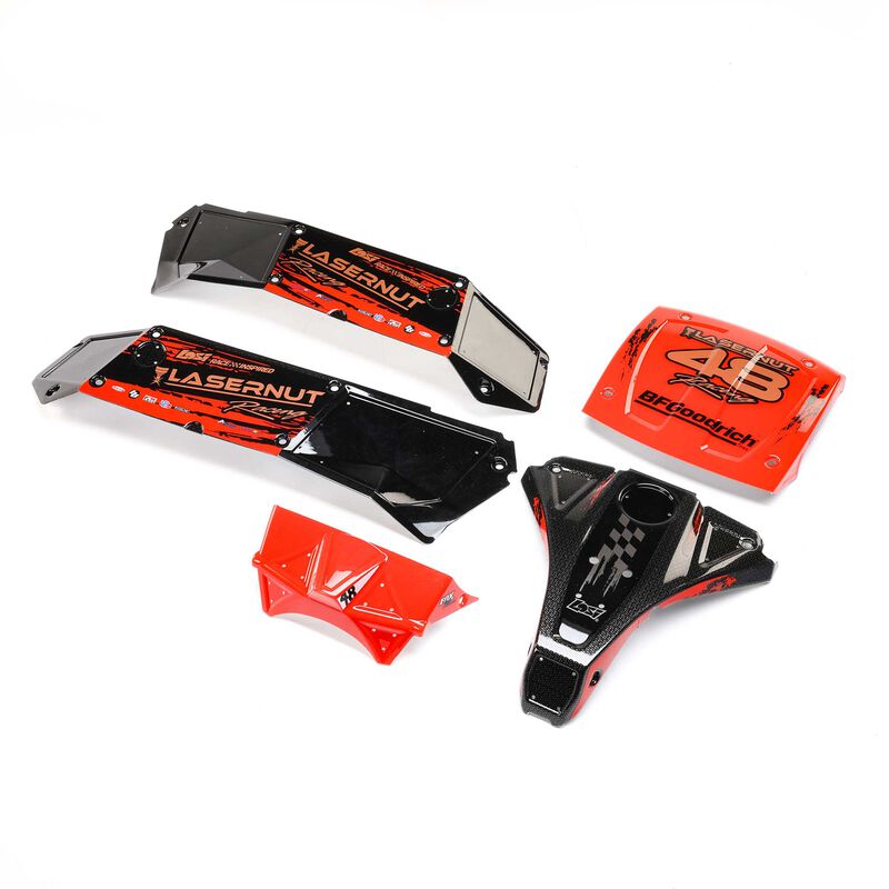 Losi Panel Set Decorated_ 8X Super Lasernut - RC-Zubehoer