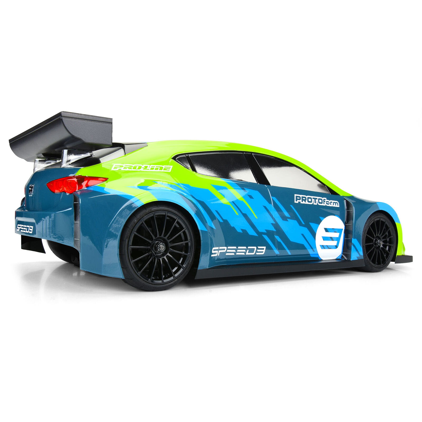 Protoform 1_10 Speed3 Karosserie unlackiert fuer 190mm FWD TC - RC-Zubehoer