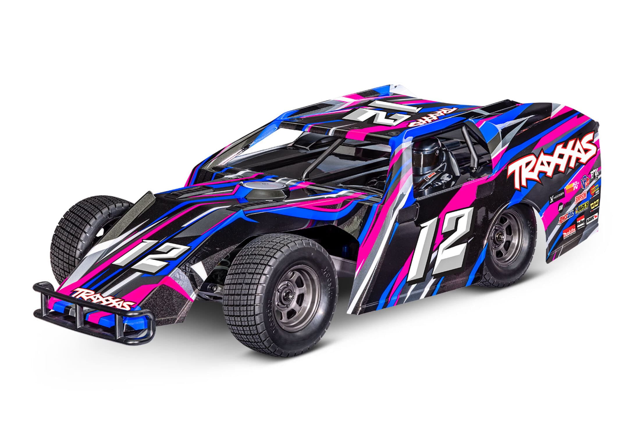 Traxxas RC Slash Mudboss Dirt Oval Racer 1_10 RTR Pink