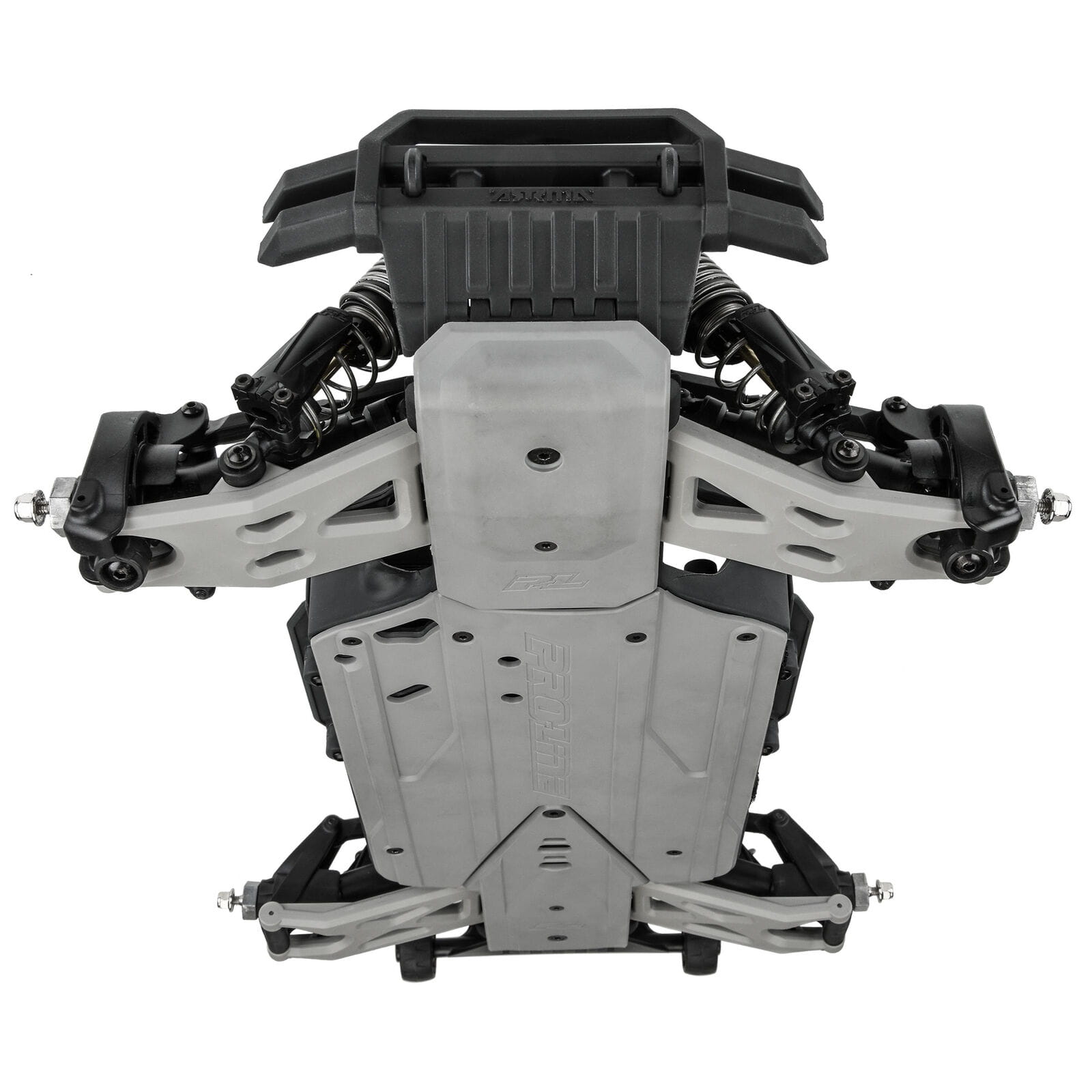 Proline Bash Armor Front_Rear Skid Plates _Stone Gray_ for ARRMA 3S Vehicles - RC-Zubehoer
