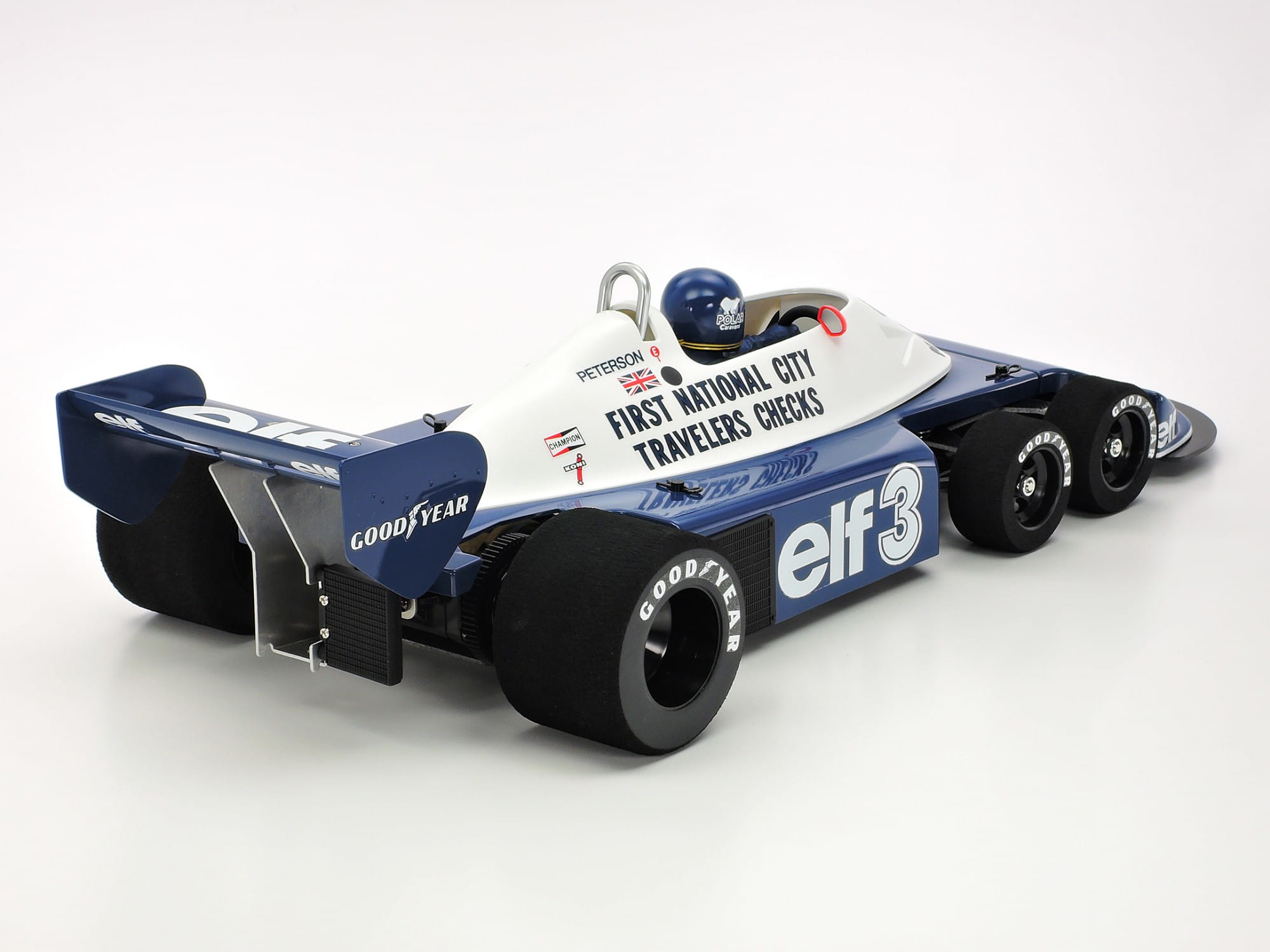 Tamiya RC 1:10 Tyrell P34 SixWheeler F103 Bausatz Tamiya RC 1:10 Tyrell P34 SixWheeler F103 Bausatz