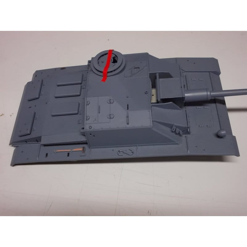 Torro STuG - Ersatzteil - Oberwanne BB Torro STuG - Ersatzteil - Oberwanne BB - RC-Zubehoer