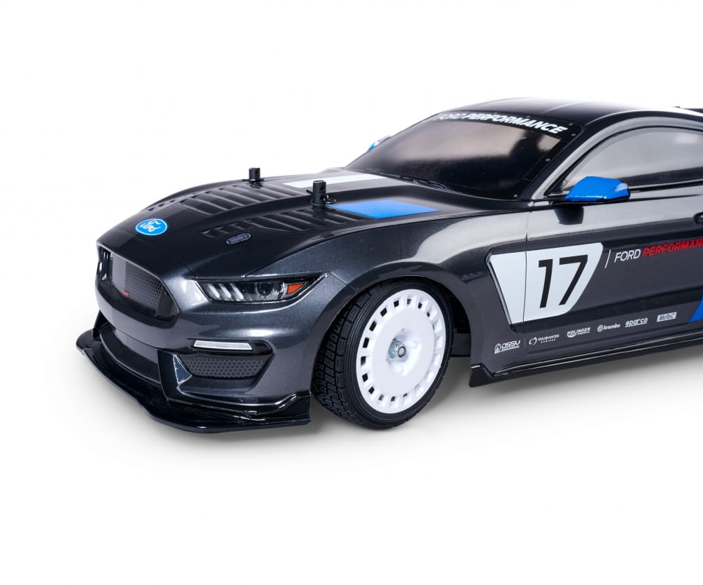 Carson Reifen mit Felgen 1_10 Raederset Rally Design1 _4_ weiss - RC-Zubehoer