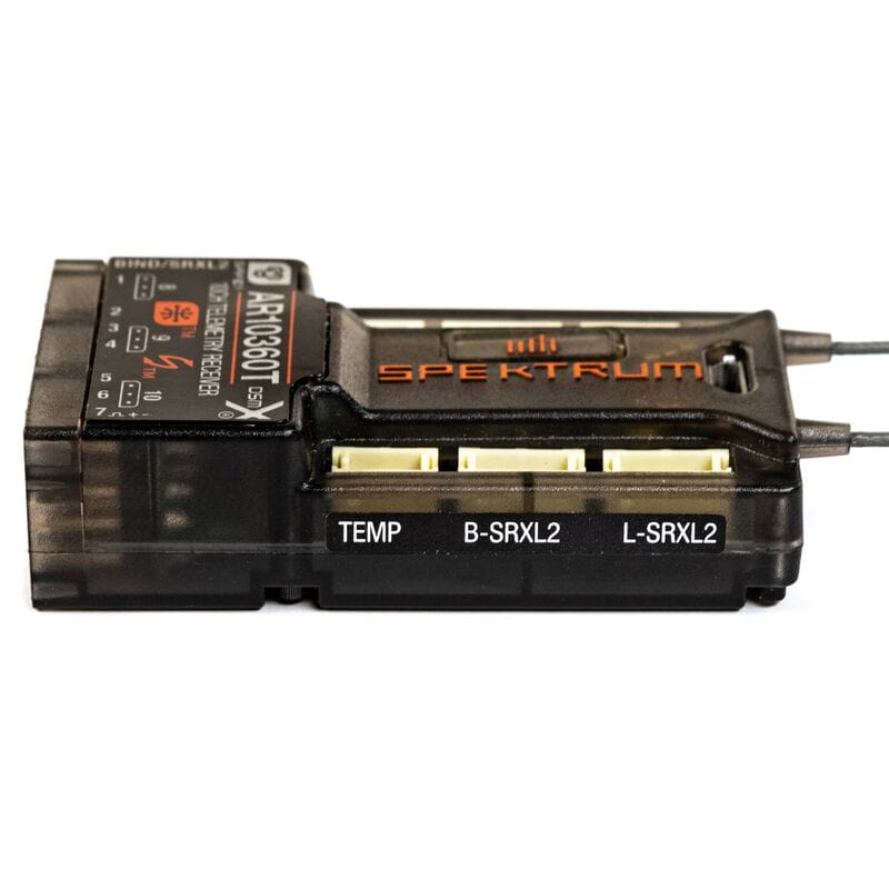 Spektrum Empfänger AR10360T 10 Kanal AS3X & SAFE Telemetrie Spektrum Empfänger AR10360T 10 Kanal AS3X & SAFE Telemetrie