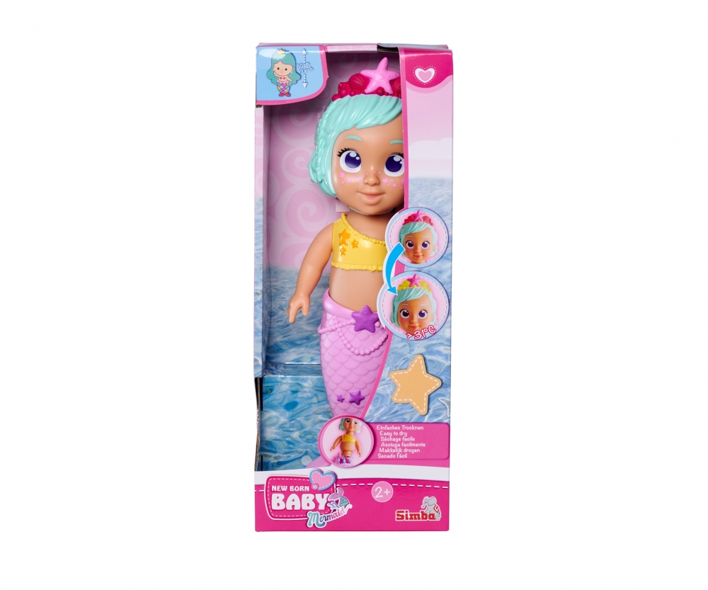 Simba Toys New Born Baby Meerjungfrau