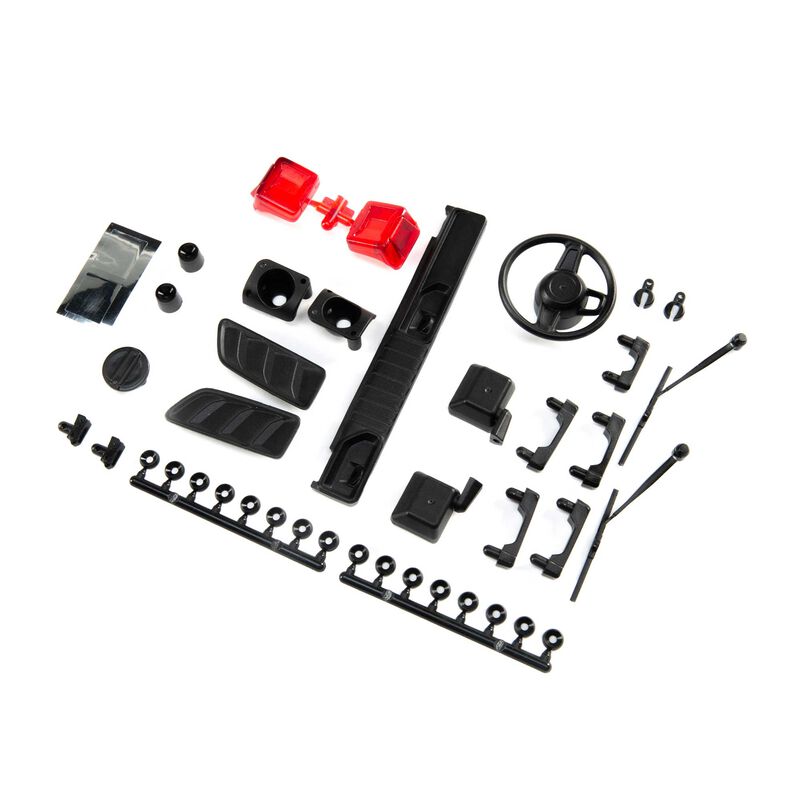 Axial Exterior Body Detail Parts Jeep JLU_ SCX10III - RC-Zubehoer